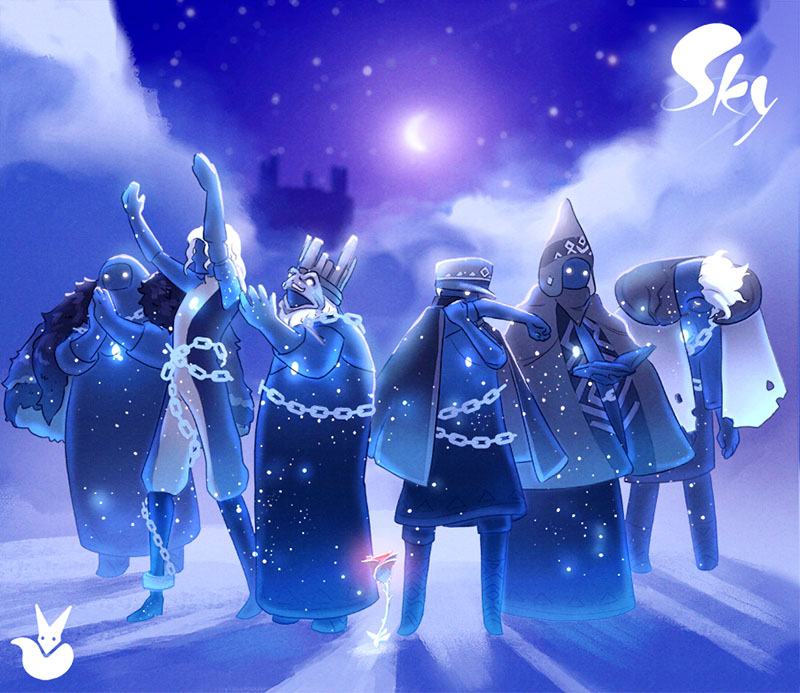 Sky 星を紡ぐ子どもたち 新シーズン 星の王子さまの季節 7月6日開催 精霊の姿が公開されました パス先行購入開始中 Gamedot ゲームドット